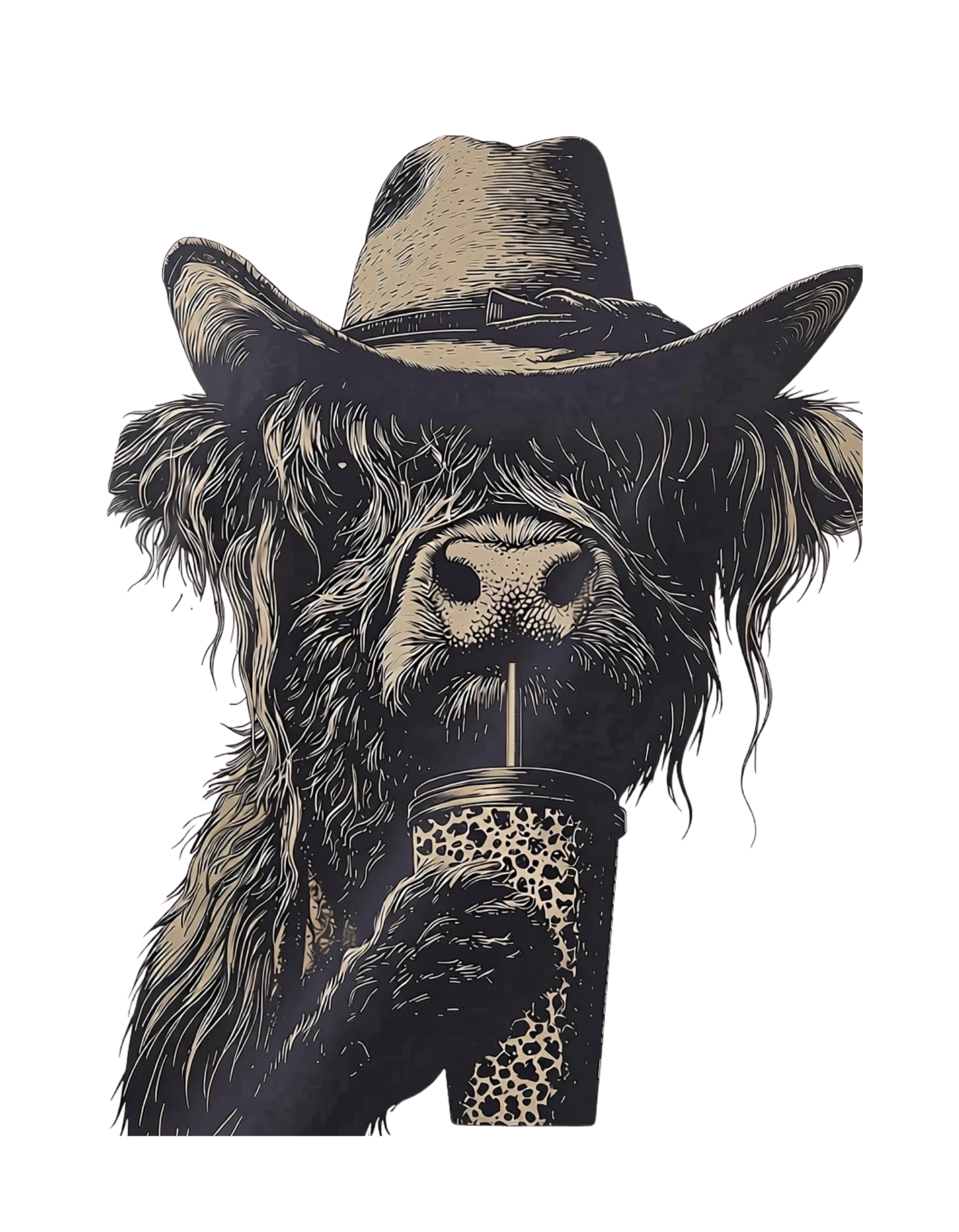 Highland Cow design