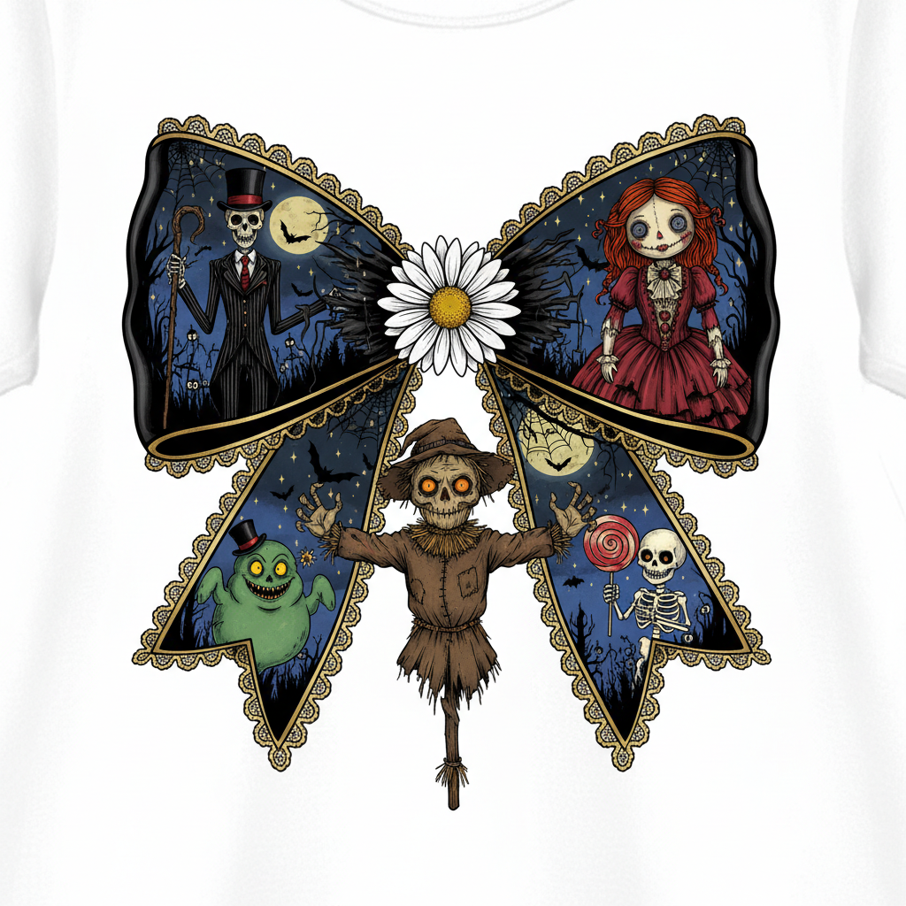 Pumpkin King Bow original alternative design