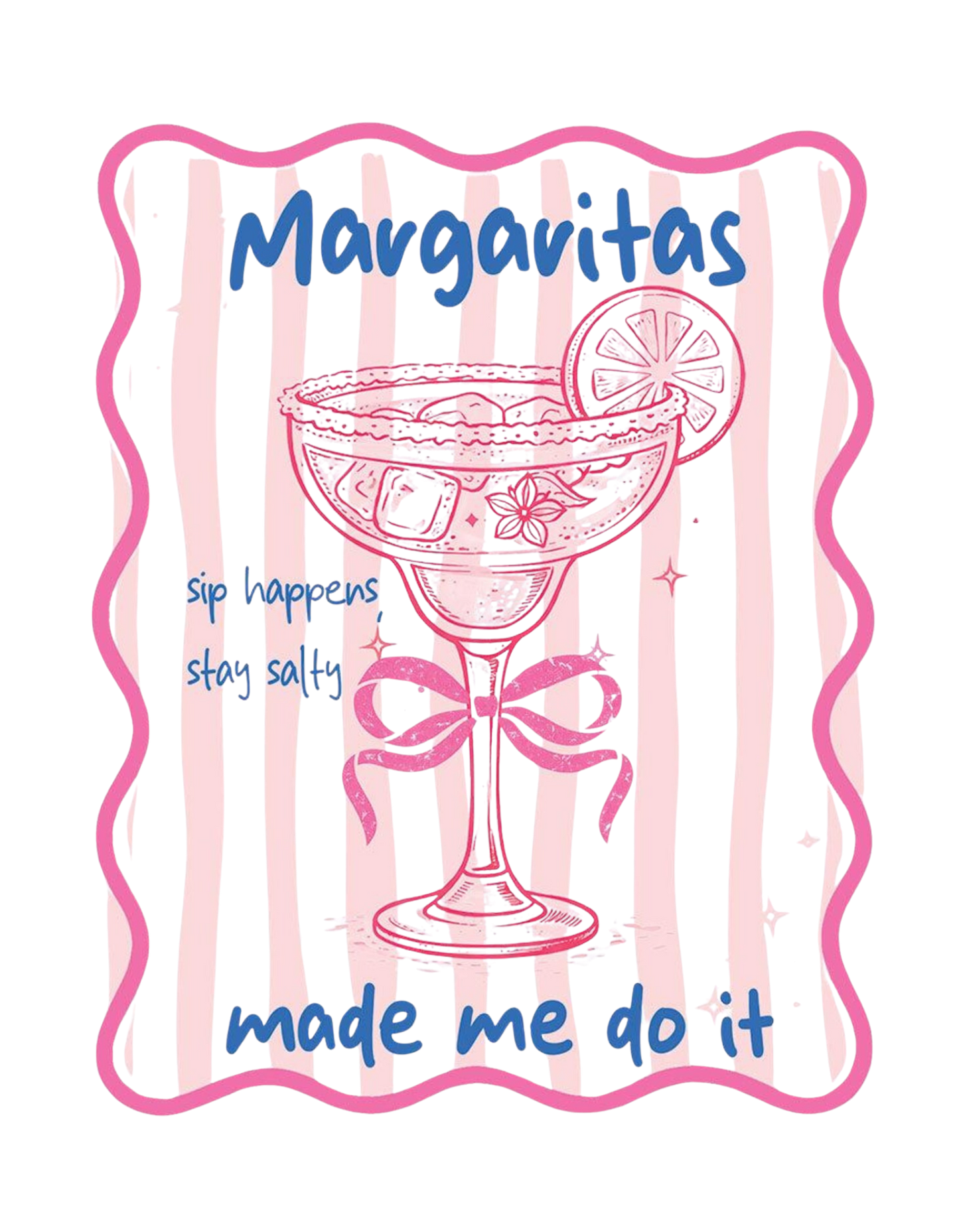 Margaritas Made Me Do It Graphic Tee
