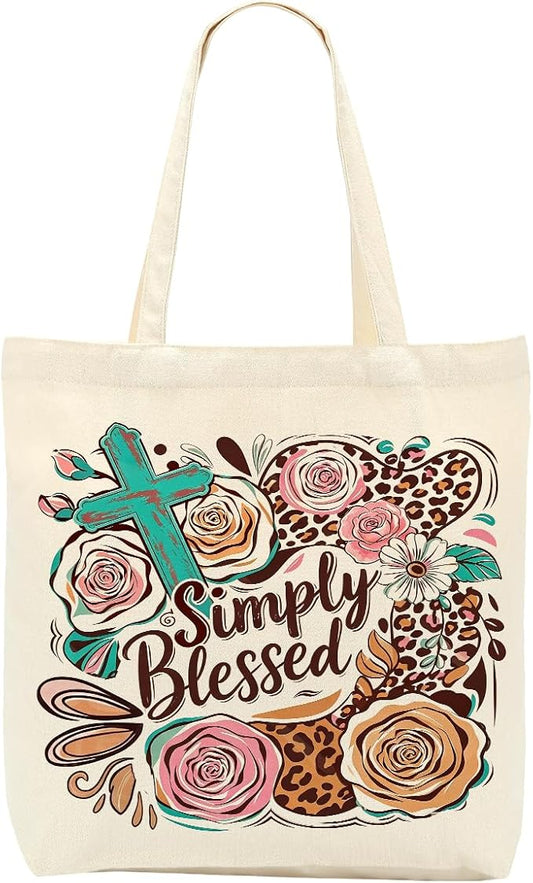 Simply Blessed Tote Bag