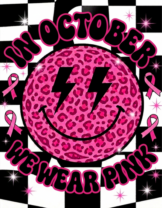 In October We Wear Pink Women's T-Shirt