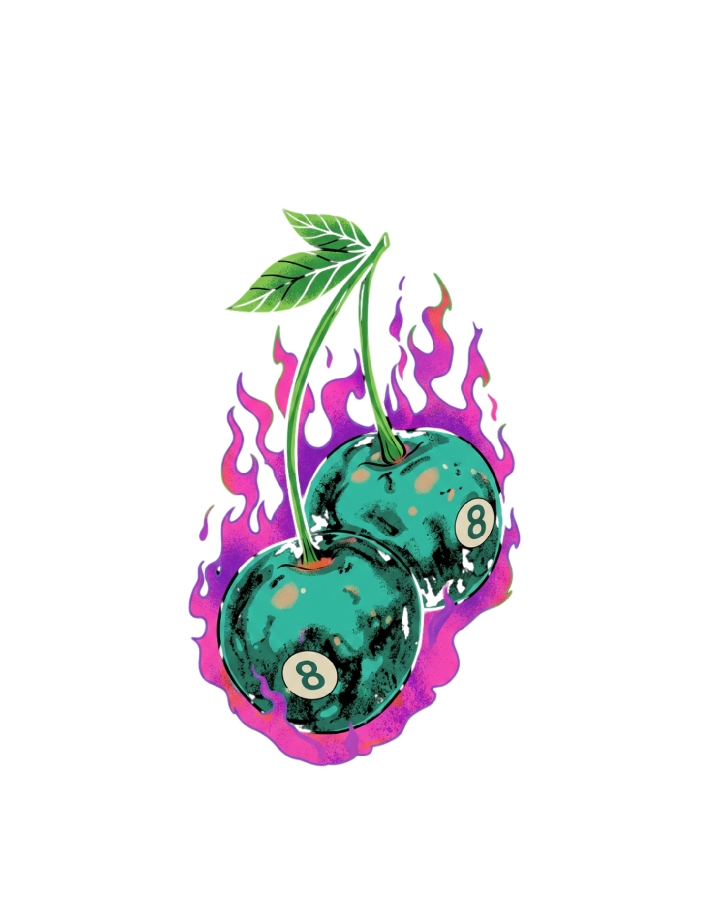 Cherry 8-Ball design