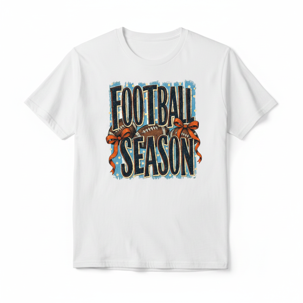 Football Season flat lay mockup