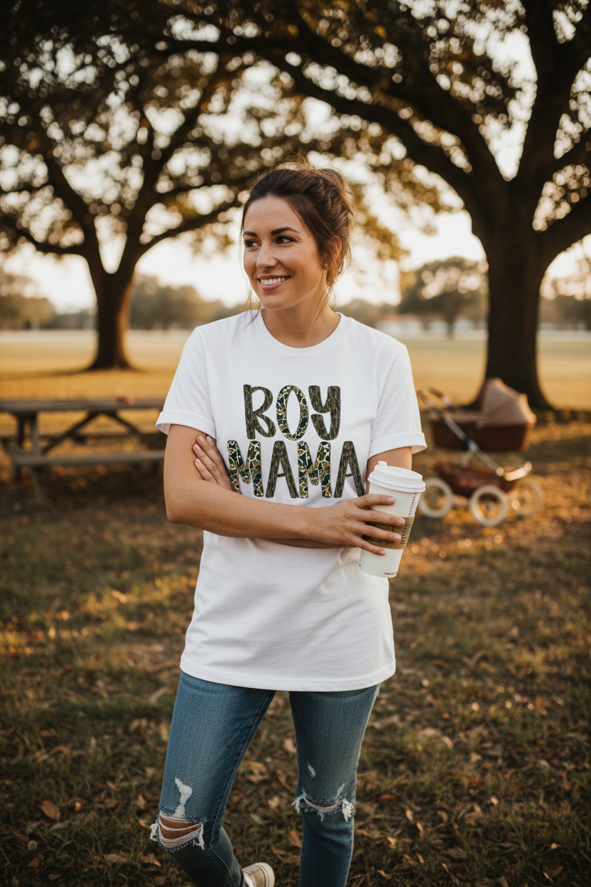 Boy Mama lifestyle mockup