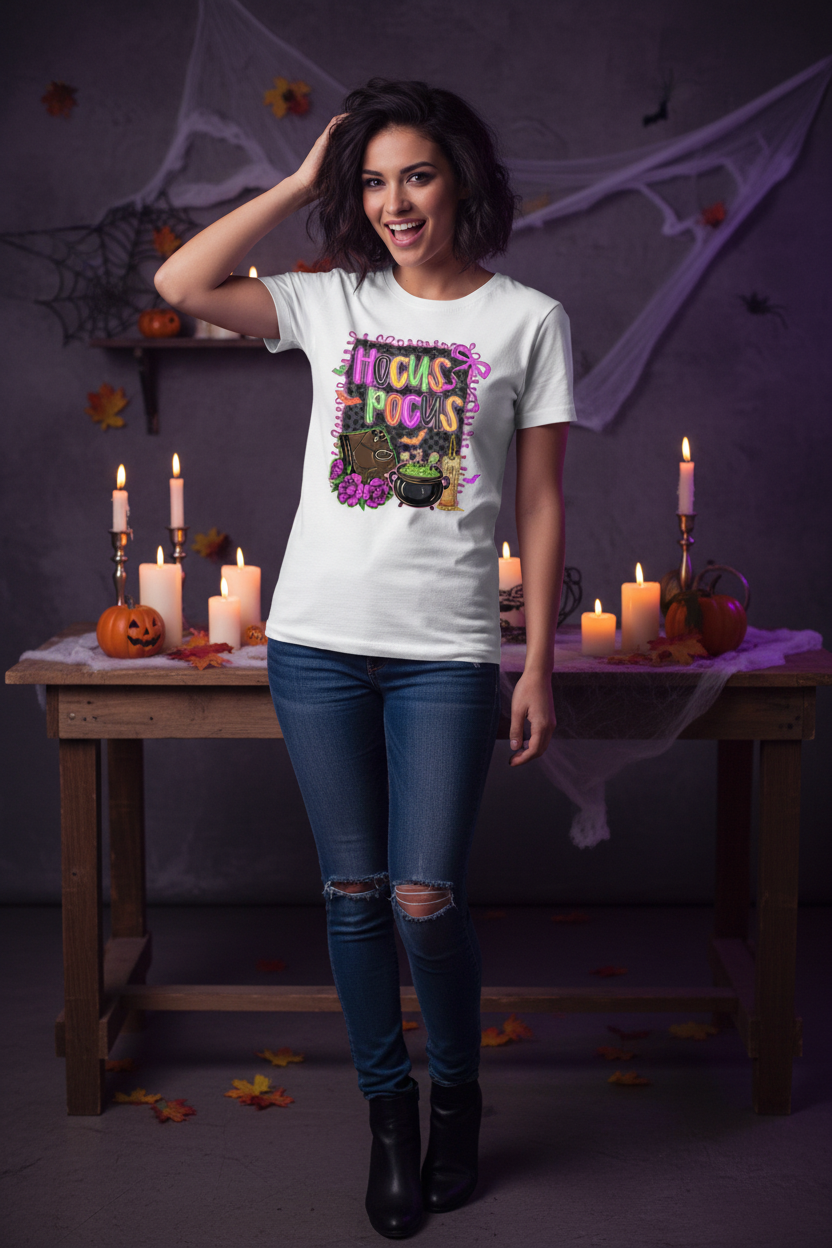 Hocus Pocus tee lifestyle photo