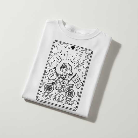 The Rad Kid Folded Flat Lay