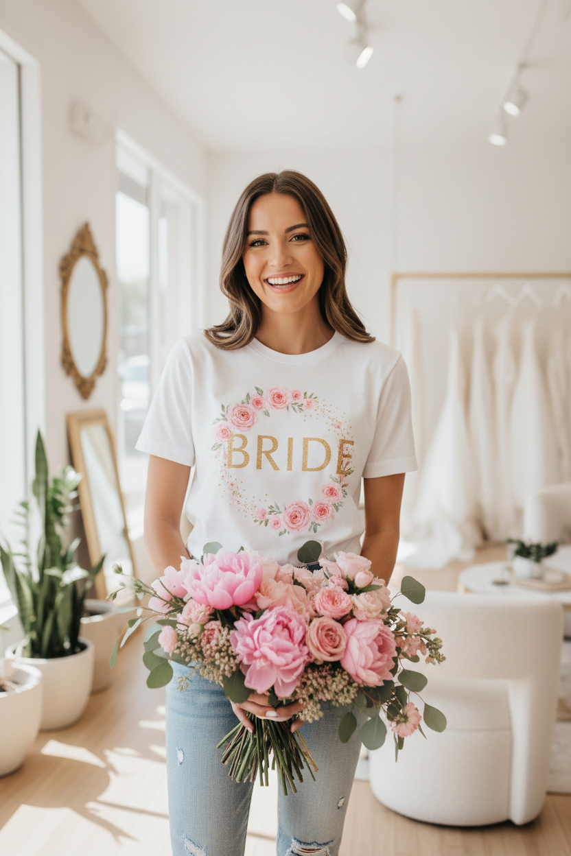 Bride lifestyle photo