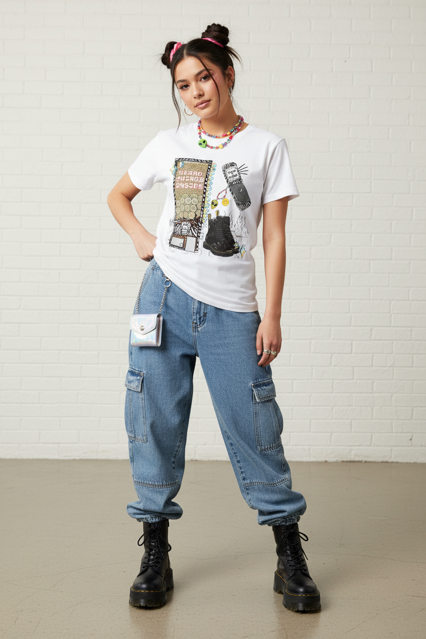 Weird Things Inside tee lifestyle photo