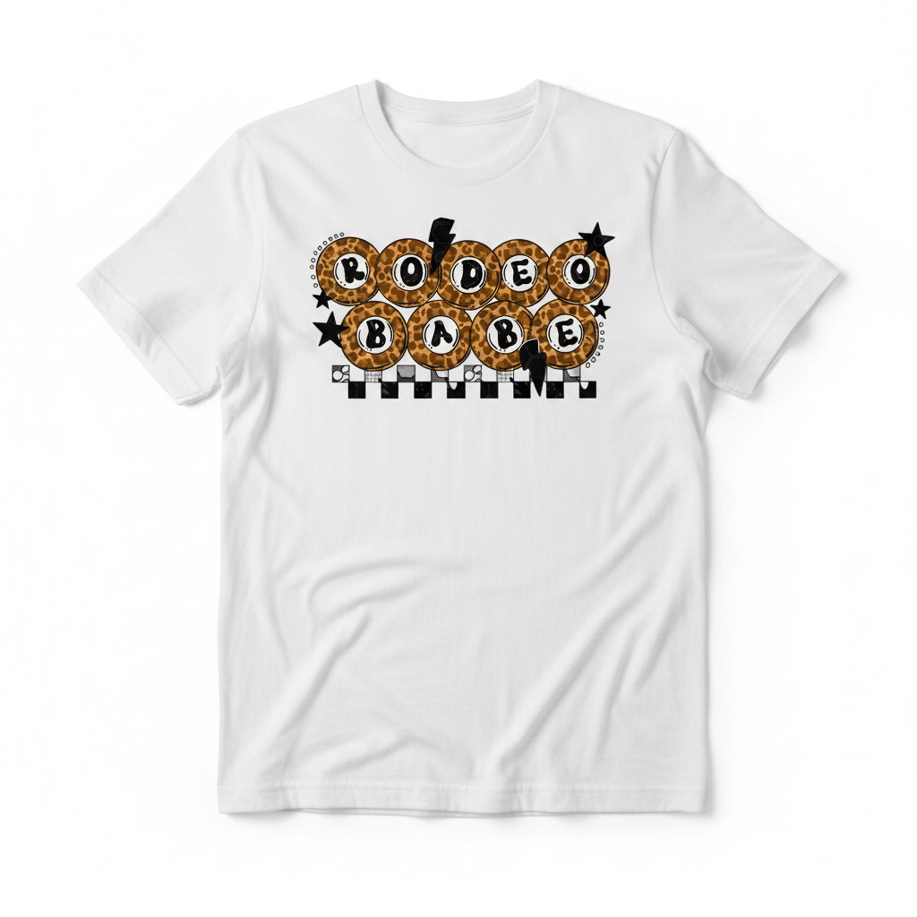 Rodeo Babe flat lay mockup
