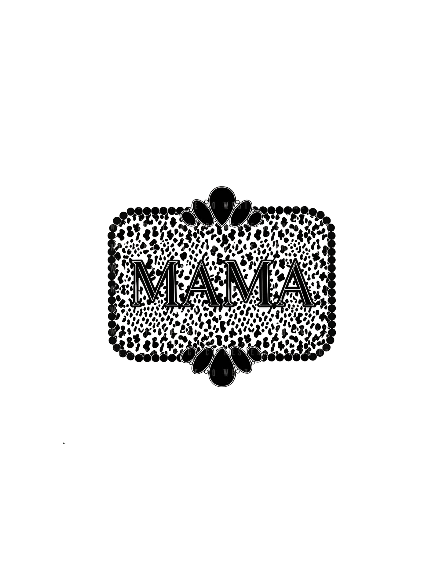Mama dalmatian design