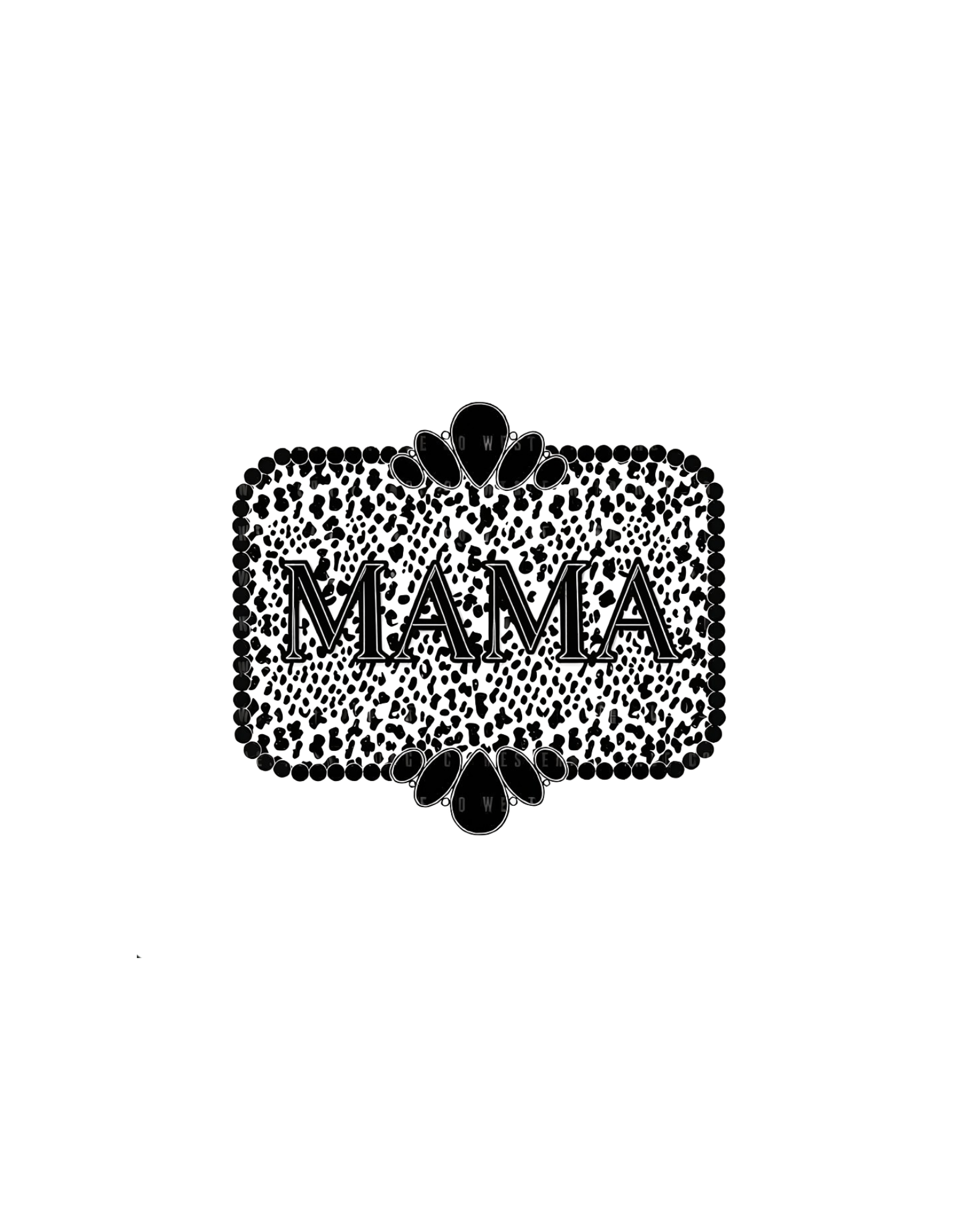 Mama dalmatian design