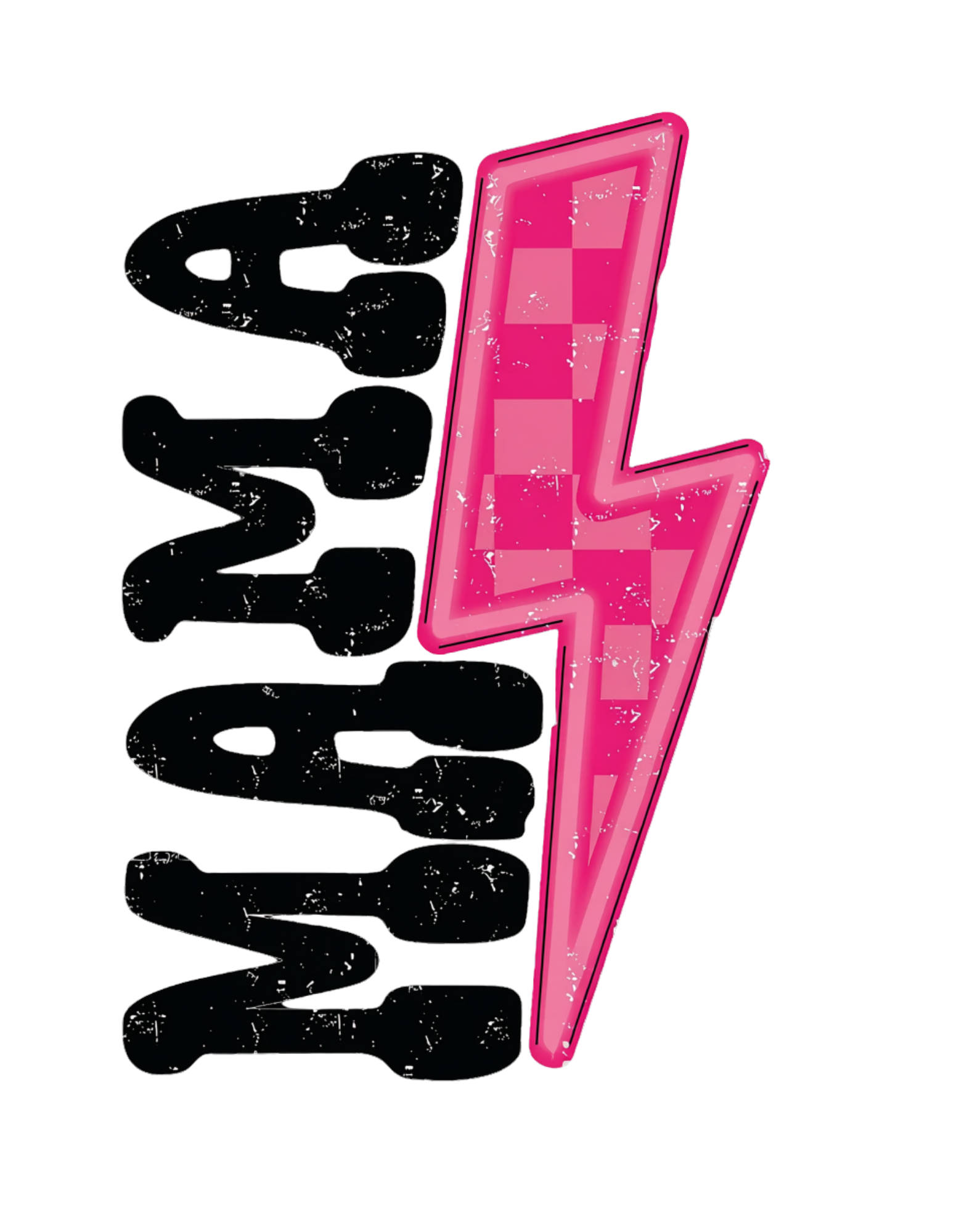 Mama Lightning Bolt design