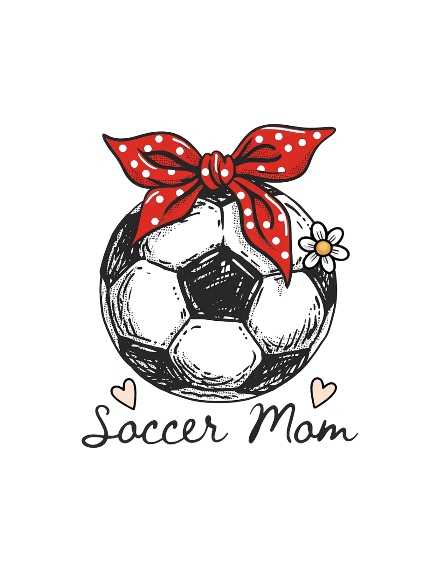 Soccer Mom graphic tee design