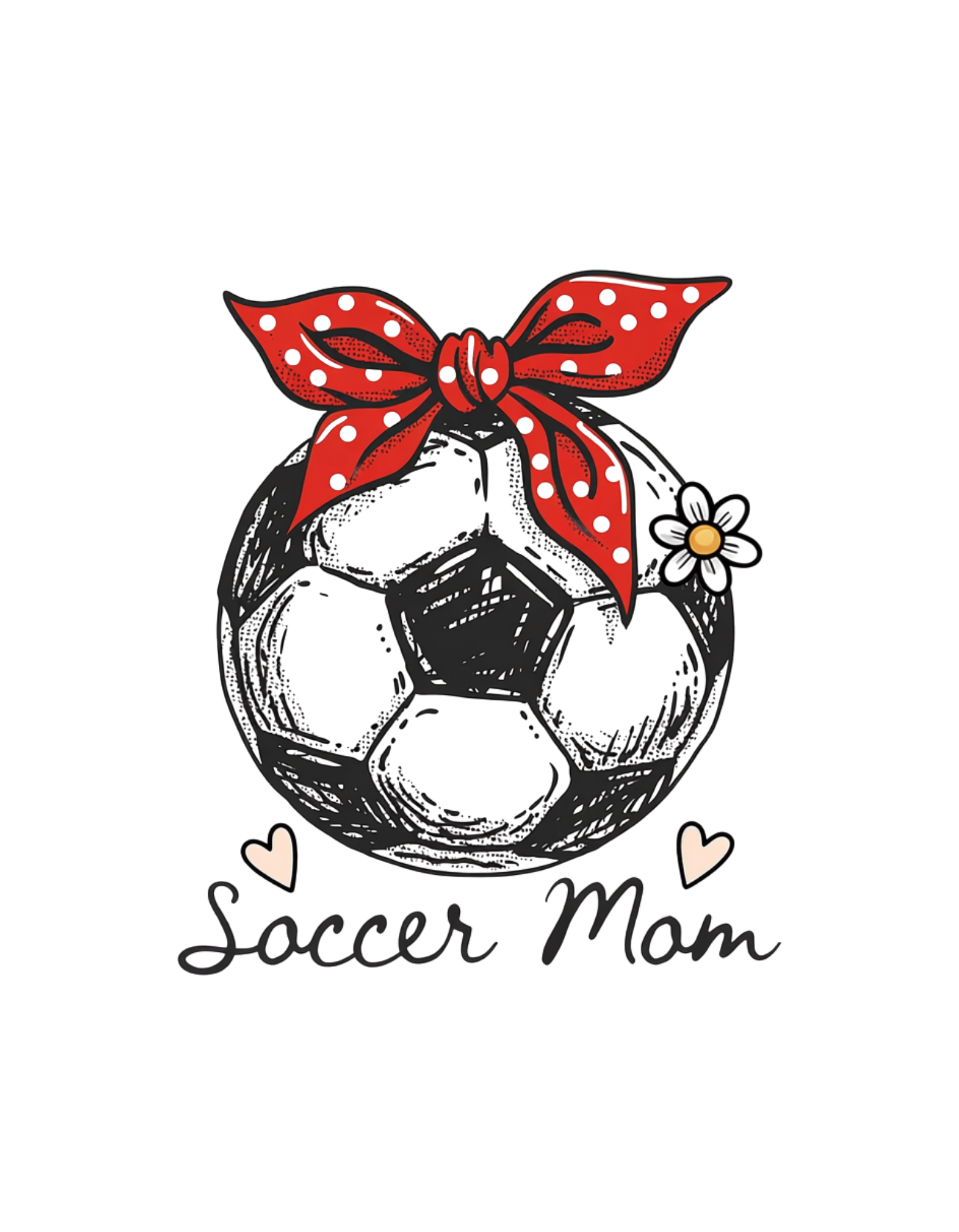 Soccer Mom graphic tee design
