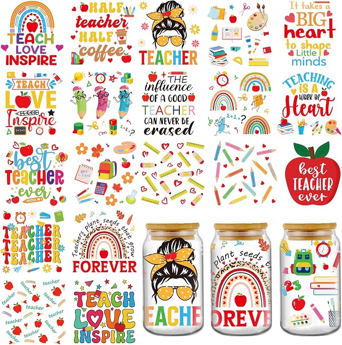 Glass cup designs - teacher